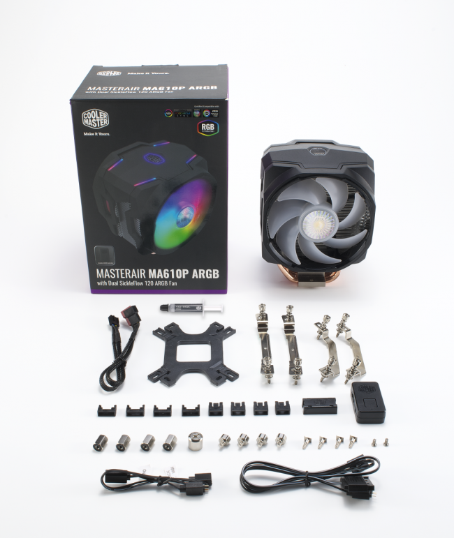Кулер для процессора Cooler Master MasterAir MA610P ARGB — для бизнеса и офиса