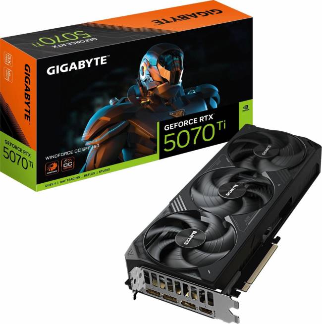 Видеокарта Gigabyte GV-N507TWF3OC-16GD 1.0 — для бизнеса и офиса Видеокарта Gigabyte GV-N507TWF3OC-16GD 1.0 — для бизнеса и офиса