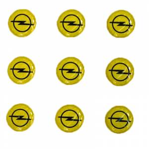 Логотип силиконовый 14 мм OPEL