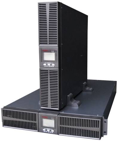Онлайн ИБП ДКС серии Small Rackmount, 1000 ВА/900 Вт, 1/1, 6xIEC C13,EPO, USB, RS-232, RJ45, Rack 2U, 2x9Ач DKC SMALLR1A5I Small Rackmount — для бизнеса и офиса