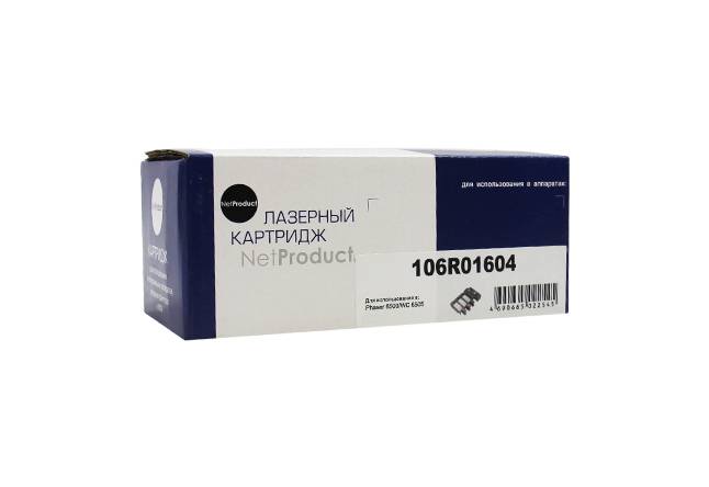 Тонер-картридж NetProduct (N-106R01604) для Xerox Phaser 6500/WC 6505, Bk, 3K — для бизнеса и офиса Тонер-картридж NetProduct (N-106R01604) для Xerox Phaser 6500/WC 6505, Bk, 3K — для бизнеса и офиса