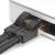 Greenconnect Патч-корд PROF категории 7 ethernet  0.15m F/FTP,  RJ45, CU, 28 AWG, литой, прямой , черный, экранированные коннекторы Greenconnect RJ45(m) - RJ45(m) Cat. 7 F/FTP PVC 0.15м чёрный — для бизнеса и офиса