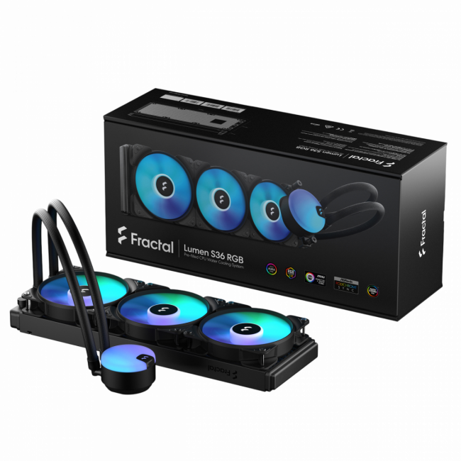 Система жидкостного охлаждения для ПК Fractal Design FD-W-L1-S3612 — для бизнеса и офиса