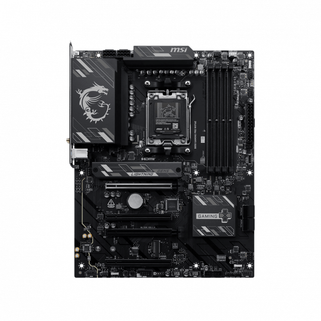 Материнская плата MSI B850 GAMING PRO WIFI6E — для бизнеса и офиса Материнская плата MSI B850 GAMING PRO WIFI6E — для бизнеса и офиса