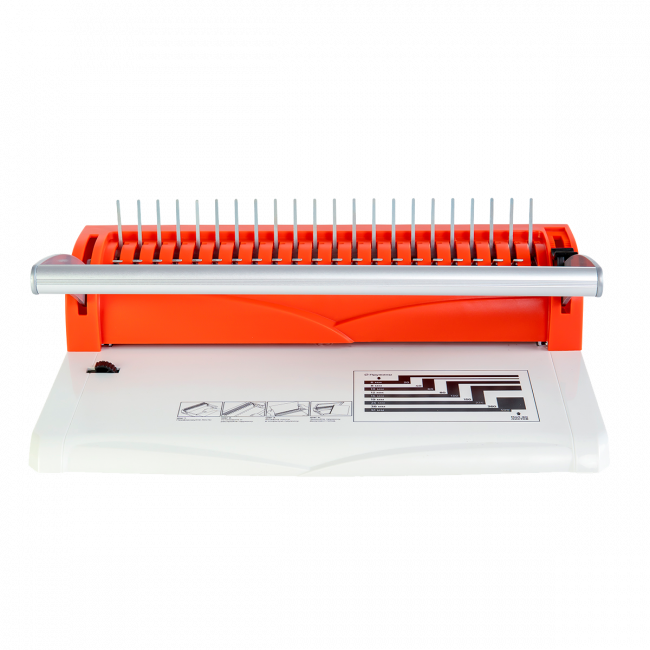 Переплетчик ГЕЛЕОС БП-13+ бело-красный Гелеос БП13пбк — для бизнеса и офиса