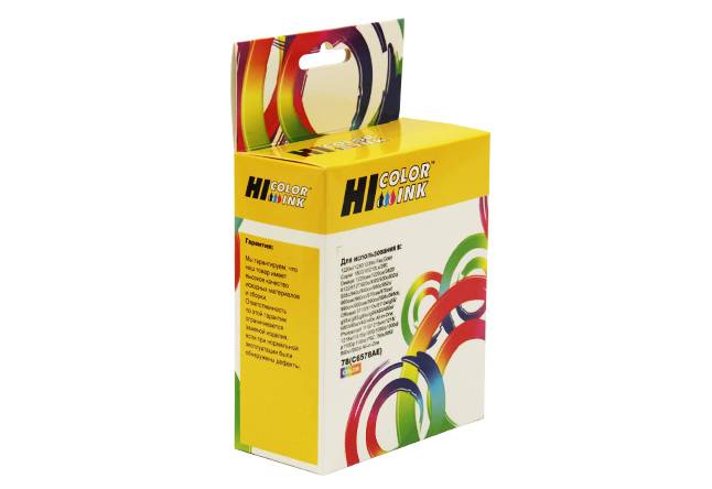 Картридж Hi-Black (HB-C6578) для HP DJ 970/1000/1100, №78, Color — для бизнеса и офиса Картридж Hi-Black (HB-C6578) для HP DJ 970/1000/1100, №78, Color — для бизнеса и офиса