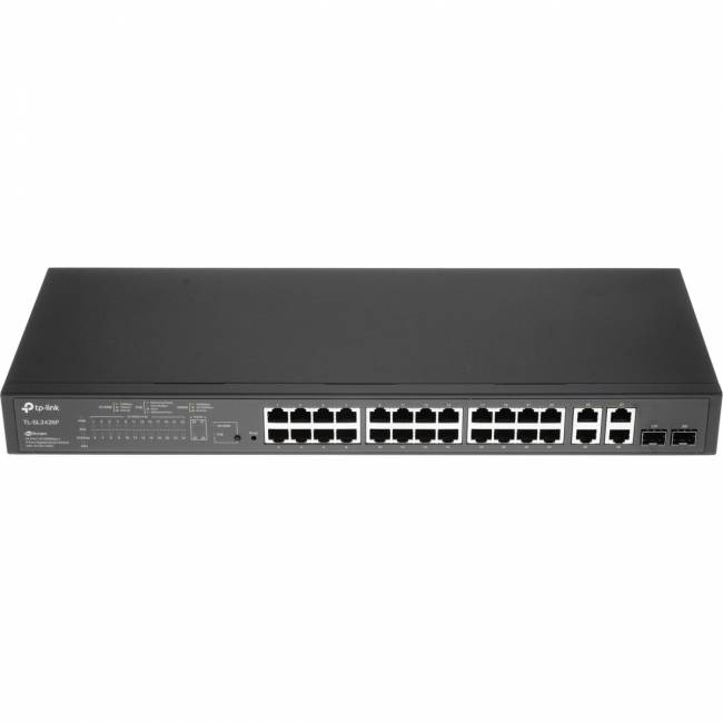 Коммутатор TP-Link SL2428P — для бизнеса и офиса Коммутатор TP-Link SL2428P — для бизнеса и офиса