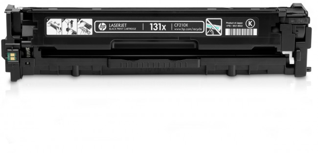 Тонер-картридж HP 131X Black Original LaserJet Print Cartridge (CF210X) — для бизнеса и офиса Тонер-картридж HP 131X Black Original LaserJet Print Cartridge (CF210X) — для бизнеса и офиса