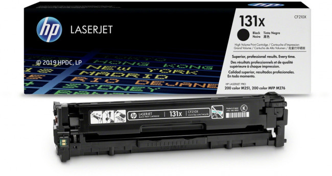 Тонер-картридж HP 131X Black Original LaserJet Print Cartridge (CF210X) — для бизнеса и офиса Тонер-картридж HP 131X Black Original LaserJet Print Cartridge (CF210X) — для бизнеса и офиса