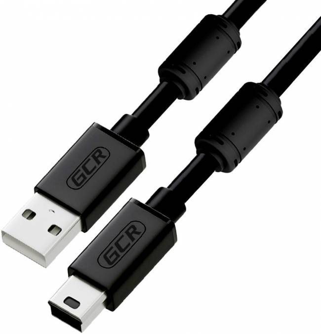 GCR Кабель 1.5m USB 2.0, AM/mini 5P, черный, ферритовые кольца, 28/28 AWG, экран, армированный, морозостойкий, GCR-51177 Greenconnect GCR-51177 — для бизнеса и офиса GCR Кабель 1.5m USB 2.0, AM/mini 5P, черный, ферритовые кольца, 28/28 AWG, экран, армированный, морозостойкий, GCR-51177 Greenconnect GCR-51177 — для бизнеса и офиса