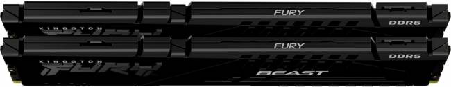 Память оперативная Kingston FURY Beast Black XMP Kit of 2 — для бизнеса и офиса Память оперативная Kingston FURY Beast Black XMP Kit of 2 — для бизнеса и офиса