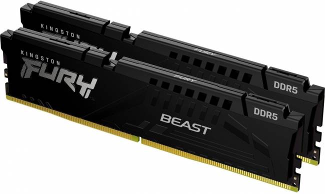 Память оперативная Kingston FURY Beast Black XMP Kit of 2 — для бизнеса и офиса Память оперативная Kingston FURY Beast Black XMP Kit of 2 — для бизнеса и офиса