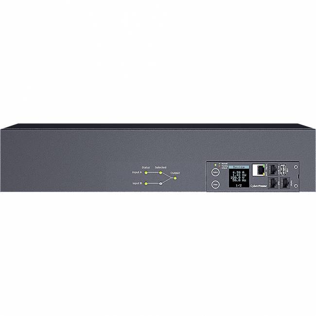 Блок распределения питания CyberPower 2U type 32Amp PDU44302 — для бизнеса и офиса Блок распределения питания CyberPower 2U type 32Amp PDU44302 — для бизнеса и офиса