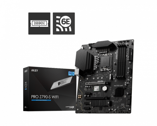Материнская плата MSI PRO Z790-S WIFI — для бизнеса и офиса