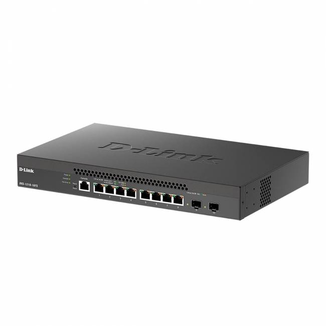 Управляемый коммутатор D-Link DXS-1210-10TS/B2A — для бизнеса и офиса Управляемый коммутатор D-Link DXS-1210-10TS/B2A — для бизнеса и офиса