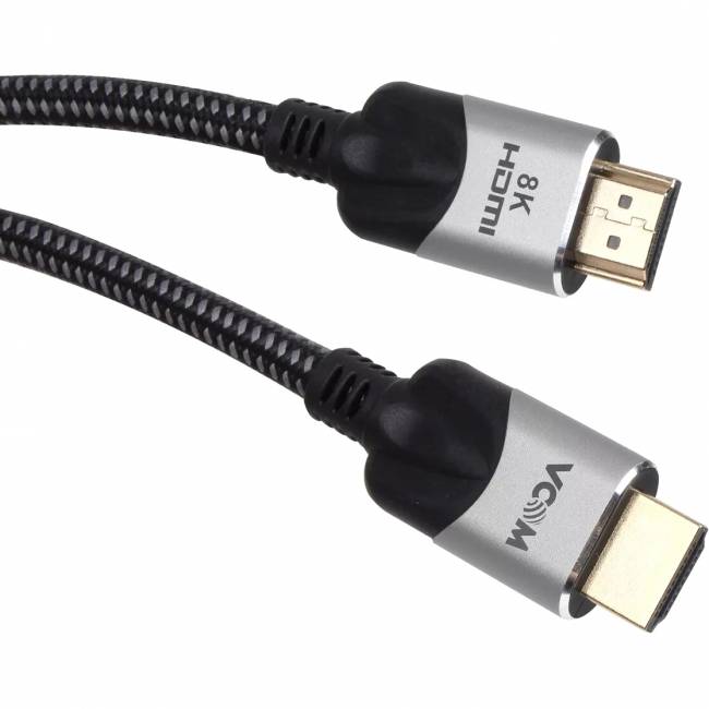 Кабель HDMI 19M/M,ver. 2.1, 8K@60 Hz 2m VCOM <CG865-2M> VCOM CG865-2M — для бизнеса и офиса