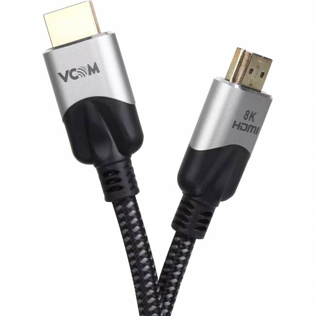 Кабель HDMI 19M/M,ver. 2.1, 8K@60 Hz 2m VCOM <CG865-2M> VCOM CG865-2M — для бизнеса и офиса