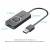 Внешняя звуковая карта Vention USB c регулятором громкости Черная Vention CDRBB — для бизнеса и офиса Внешняя звуковая карта Vention USB c регулятором громкости Черная Vention CDRBB — для бизнеса и офиса