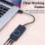 Внешняя звуковая карта Vention USB c регулятором громкости Черная Vention CDRBB — для бизнеса и офиса Внешняя звуковая карта Vention USB c регулятором громкости Черная Vention CDRBB — для бизнеса и офиса