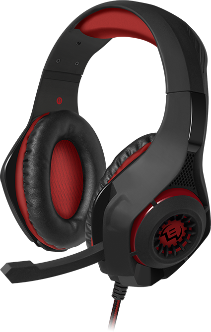 Игровые наушники с микрофоном SVEN AP-G886MV, черный-красный Sven AP-G886MV — для бизнеса и офиса