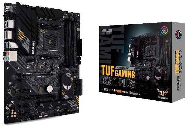 Материнская плата ASUS TUF GAMING B550-PLUS — для бизнеса и офиса Материнская плата ASUS TUF GAMING B550-PLUS — для бизнеса и офиса