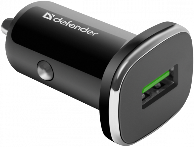 Defender Автомобильное ЗУ UCA-91 USB QC3.0, 18W Defender UCA-91 USB QC3.0, 18W — для бизнеса и офиса Defender Автомобильное ЗУ UCA-91 USB QC3.0, 18W Defender UCA-91 USB QC3.0, 18W — для бизнеса и офиса