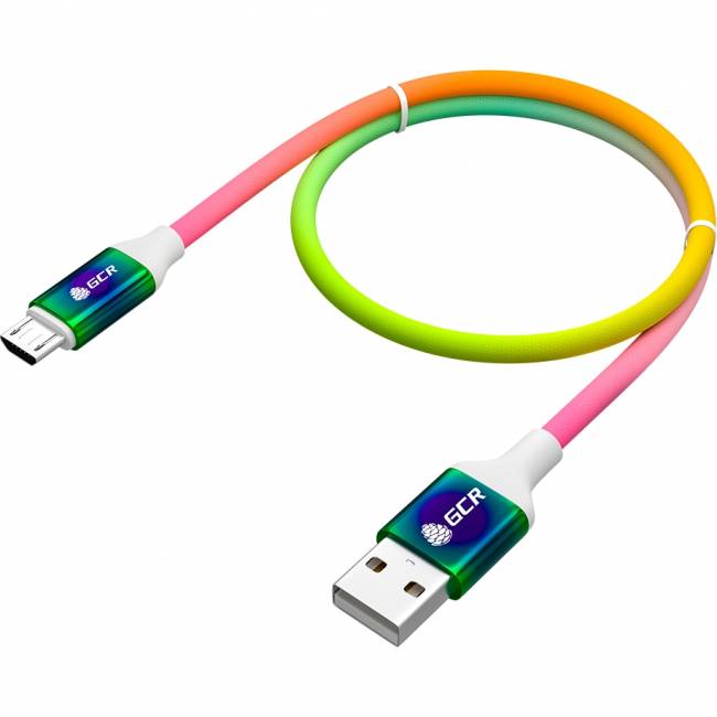 GCR Кабель 1.2m MicroUSB быстрая зарядка, GRADIENT, 28/24 AWG Кабель Greenconnect 1.2 м (GCR-53106) — для бизнеса и офиса GCR Кабель 1.2m MicroUSB быстрая зарядка, GRADIENT, 28/24 AWG Кабель Greenconnect 1.2 м (GCR-53106) — для бизнеса и офиса