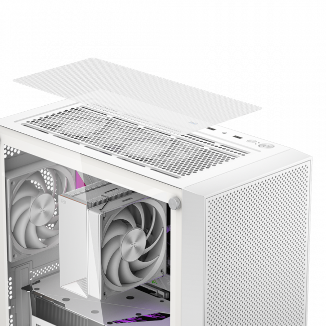 Корпус без блока питания PcCooler C3B310 WH — для бизнеса и офиса