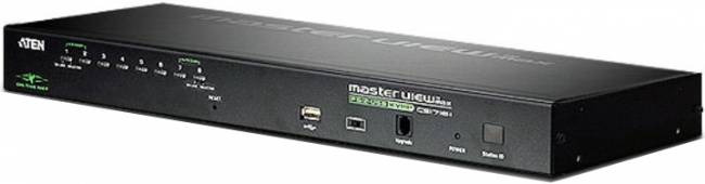 Переключатель электронный, 8 портов PS2/USB, доступ по IP ATEN CS1708I — для бизнеса и офиса Переключатель электронный, 8 портов PS2/USB, доступ по IP ATEN CS1708I — для бизнеса и офиса