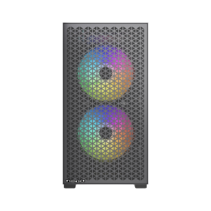 Корпус без блока питания HSPD M335-TGBK-ARGB