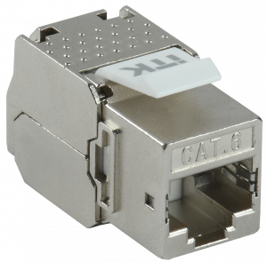 ITK Модуль Keystone Jack кат. 6 STP без инстр. 180 град. ITK CS1-1C06S-T2