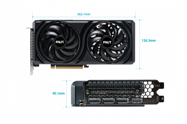 Видеокарта PALIT NE75060V19P1-GB2063L — для бизнеса и офиса