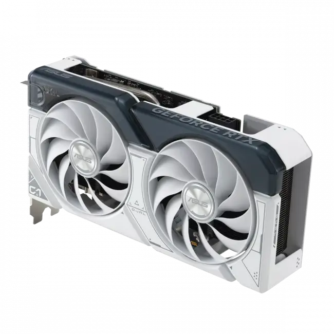Видеокарта DUAL-RTX4060-O8G-WHITE (90YV0JC2-M0NA00) — для бизнеса и офиса Видеокарта DUAL-RTX4060-O8G-WHITE (90YV0JC2-M0NA00) — для бизнеса и офиса