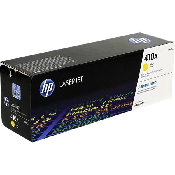 Тонер-картридж HP 410A Yellow Original LaserJet Toner Cartridge (CF412A) — для бизнеса и офиса