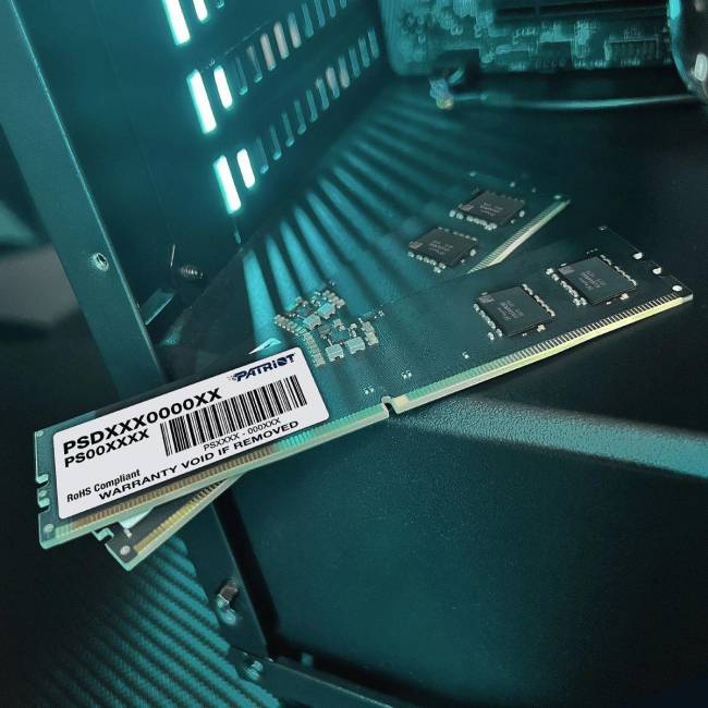 Память DDR5 2x16Gb 4800MHz Patriot PSD532G4800K — для бизнеса и офиса Память DDR5 2x16Gb 4800MHz Patriot PSD532G4800K — для бизнеса и офиса