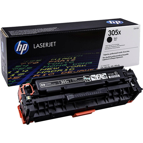Тонер-картридж HP 305X Black Original LaserJet Toner Cartridge (CE410X) — для бизнеса и офиса Тонер-картридж HP 305X Black Original LaserJet Toner Cartridge (CE410X) — для бизнеса и офиса