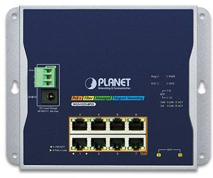 коммутатор Коммутатор PLANET WGS-5225-8P2S — для бизнеса и офиса коммутатор Коммутатор PLANET WGS-5225-8P2S — для бизнеса и офиса