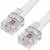 Greenconnect Телефонный шнур удлинитель для аппарата 1.0m GCR-TP6P4C-1.0m, 6P4C (джек 6p4c - jack 6p4c) белый Greenconnect RJ11 - RJ11 1м — для бизнеса и офиса Greenconnect Телефонный шнур удлинитель для аппарата 1.0m GCR-TP6P4C-1.0m, 6P4C (джек 6p4c - jack 6p4c) белый Greenconnect RJ11 - RJ11 1м — для бизнеса и офиса