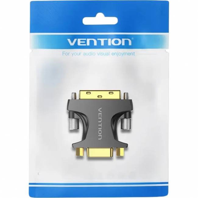 Адаптер-переходник Vention DVI-I 24+5M/ VGA 15F Адаптер-переходник Vention DVI-I 24+5M/VGA 15F (ECFB0) — для бизнеса и офиса Адаптер-переходник Vention DVI-I 24+5M/ VGA 15F Адаптер-переходник Vention DVI-I 24+5M/VGA 15F (ECFB0) — для бизнеса и офиса