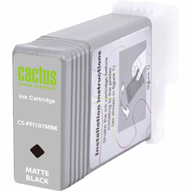 - Cactus 107 (CS-PFI107MBK) — для бизнеса и офиса - Cactus 107 (CS-PFI107MBK) — для бизнеса и офиса