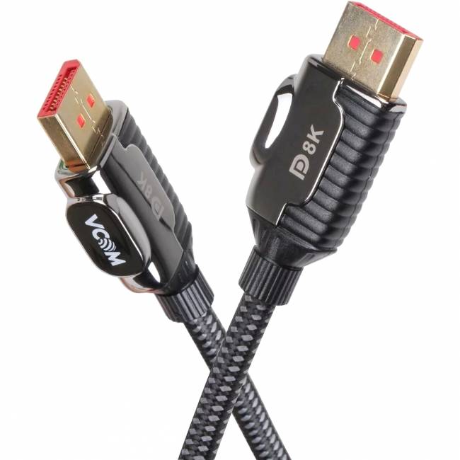 Кабель соединительный DISPLAY PORT v1.4, 8K@60Hz, 3m VCOM <CG634-3M> VCOM CG634-3M — для бизнеса и офиса Кабель соединительный DISPLAY PORT v1.4, 8K@60Hz, 3m VCOM <CG634-3M> VCOM CG634-3M — для бизнеса и офиса