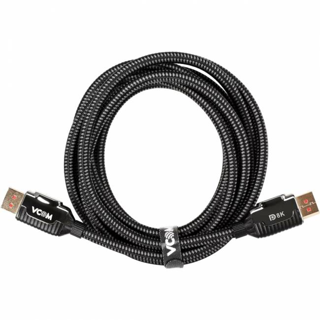 Кабель соединительный DISPLAY PORT v1.4, 8K@60Hz, 3m VCOM <CG634-3M> VCOM CG634-3M — для бизнеса и офиса Кабель соединительный DISPLAY PORT v1.4, 8K@60Hz, 3m VCOM <CG634-3M> VCOM CG634-3M — для бизнеса и офиса