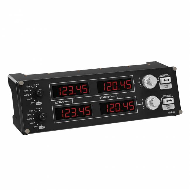 радиопанель для авиасимуляторов Logitech G Flight Radio Panel — для бизнеса и офиса