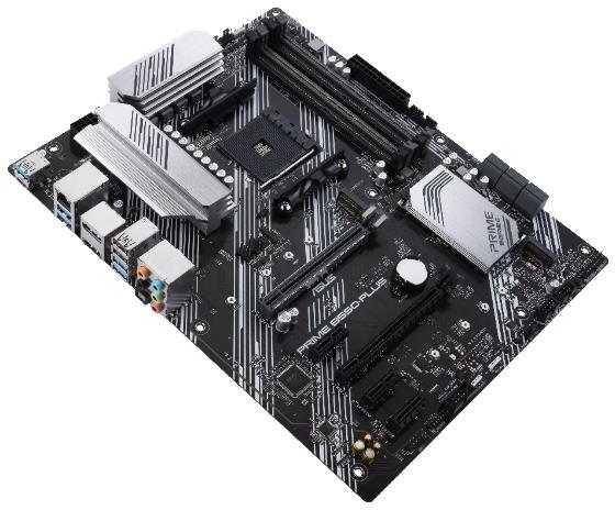 Материнская плата ASUS PRIME B550-PLUS — для бизнеса и офиса Материнская плата ASUS PRIME B550-PLUS — для бизнеса и офиса