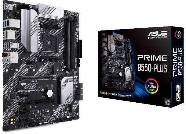 Материнская плата ASUS PRIME B550-PLUS — для бизнеса и офиса Материнская плата ASUS PRIME B550-PLUS — для бизнеса и офиса