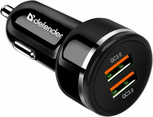 Defender Автомобильное ЗУ UCA-80 2xUSB QC3.0, 36W Defender UCA-80 2xUSB QC3.0, 36W