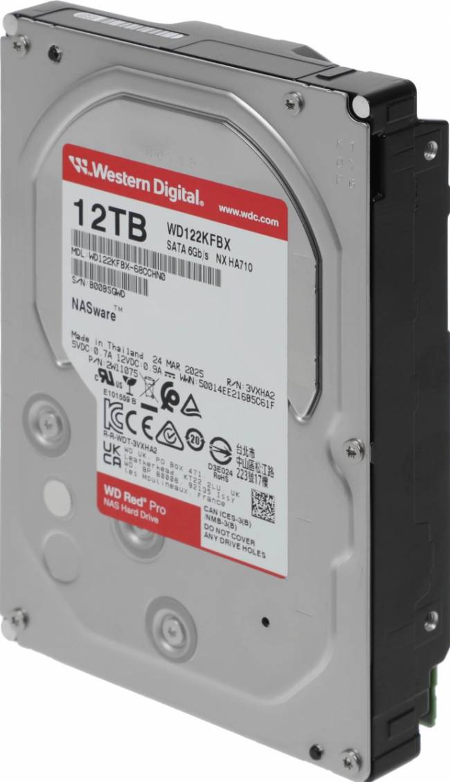Жесткий диск WD WD122KFBX — для бизнеса и офиса Жесткий диск WD WD122KFBX — для бизнеса и офиса