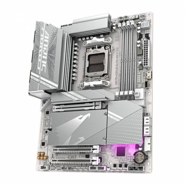 Материнская плата Gigabyte X870 AORUS ELITE WIFI7 ICE — для бизнеса и офиса