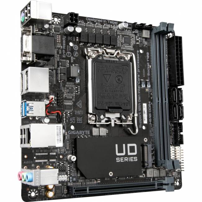 Материнская плата Gigabyte H610I DDR4 — для бизнеса и офиса Материнская плата Gigabyte H610I DDR4 — для бизнеса и офиса