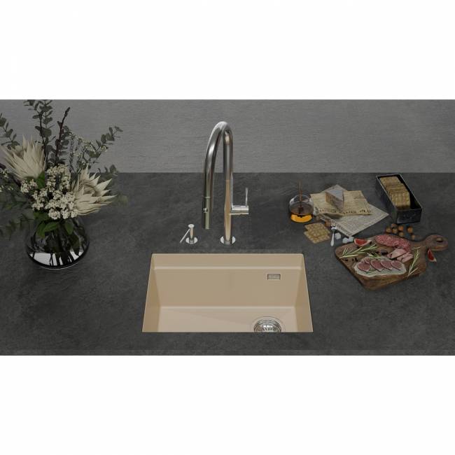 Кухонная мойка RIVELATO Rivelato LN-554-R beige scuro — для бизнеса и офиса Кухонная мойка RIVELATO Rivelato LN-554-R beige scuro — для бизнеса и офиса